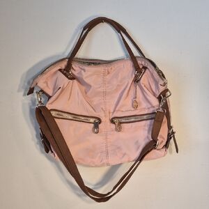 Big Buddha Pink and Brown Women's Bag